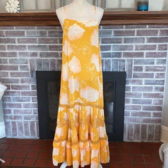 Free People - Make Your Move Printed Maxi Slip - Picture 4 of 6